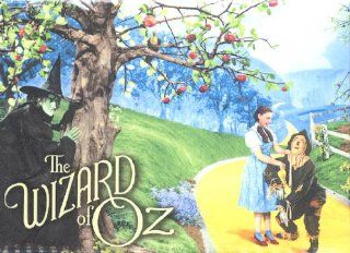 Wizard of Oz Witch Behind Tree Magnet Kitchen & Dining