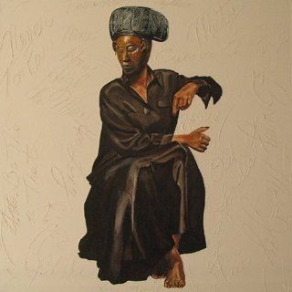 Art Lwena Dianne, African Diva  Oil  Margaret Rose Vendryes