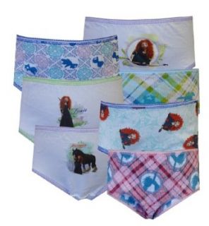 Disney Brave Merida 7 Pack Girls Brief Style Panties for girls Clothing