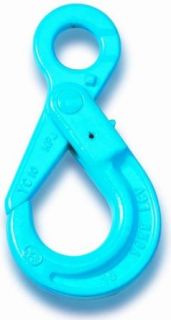 BA Products G10 113 Grade 100 Alloy Steel Eye Self Locking Hook, Painted Finish, 1/4"   5/16" Trade, 5700 lbs Working Load Limit Grab Hooks