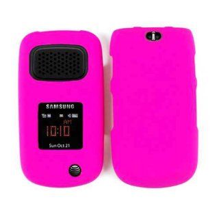 ACCESSORY HARD PROTECTOR CASE COVER FOR SAMSUNG RUGBY III A997 NEON RICH PINK HOT Cell Phones & Accessories