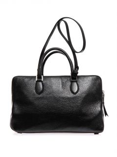Late double zip leather tote  Rochas