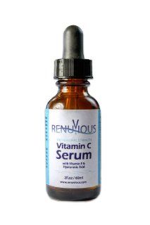 Vitamin C Serum for Face   You Get 2 Ounces Instead Of 1   Potent Anti Aging Serum Contains The Highest Active Bio Available Vitamin C Suspended in Pure Vegan Hyaluronic Acid + Vitamin E to Smooth Out Fine Lines and Wrinkles for Beautiful Skin Beauty