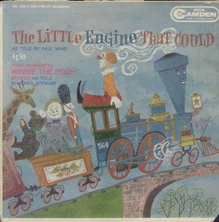 The Little Engine That Could as told by Paul Wing & Four Wonderful Winnie The Pooh Stories as told by James Stewart [Vinyl LP Record] Music