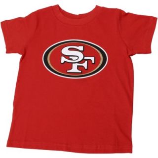 San Francisco 49ers Toddler Team Logo T Shirt   Scarlet