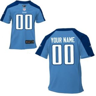 Nike Tennessee Titans Preschool Customized Team Color Game Jersey