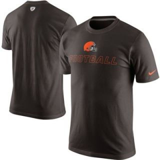 Nike Cleveland Browns Training Day T Shirt   Brown