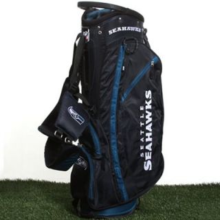 Seattle Seahawks Navy Blue College Navy Fairway Stand Golf Bag