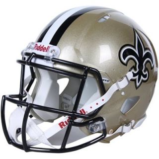 Riddell New Orleans Saints Revolution Speed Full Size Authentic Football Helmet