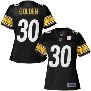 Pro Line Womens Pittsburgh Steelers Robert Golden Team Color Jersey