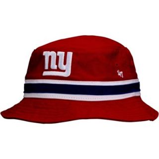 47 Brand New York Giants Bucket Hat   Red