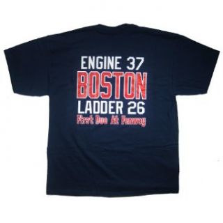 RescueTees Boston E 37 L 26 First Due at Fenway T Shirt Clothing