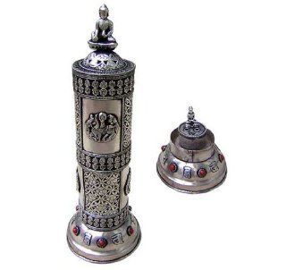 Shop Upright Silver Incense Burner  Silver Work Done in India at the  Home Dcor Store. Find the latest styles with the lowest prices from Buddha's Store