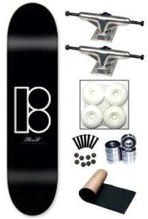 Plan B Team Icon Black Complete Skateboard Deck New Sale  Professional Skateboards  Sports & Outdoors