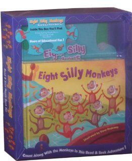 Eight Silly Monkeys Book and Puzzle Set Toys & Games