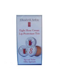 Elizabeth Arden Eight Hour Cream Lip Protectant Trio 3 Pieces pack  Lip Balms And Moisturizers  Beauty