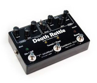 ToadWorks Death Rattle Dual Overdrive + Boost Effect Pedal Musical Instruments
