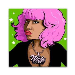 The Nicki Minaj Effect Female Rapper Young Money Cash Money YMCMB Car Sticker Decal 4" 