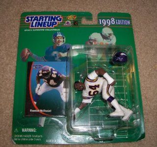 1998 Randall McDaniel NFL Starting Lineup Figure Minnesota Vikings Toys & Games