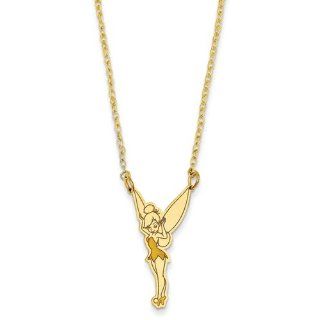 Gold and Watches Gold plated SS Disney 18inch Tinker Bell Necklace Jewelry