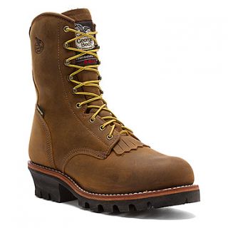 Georgia Boot G9382 Logger 8" ST EH Boot  Men's   Worn Saddle Leather