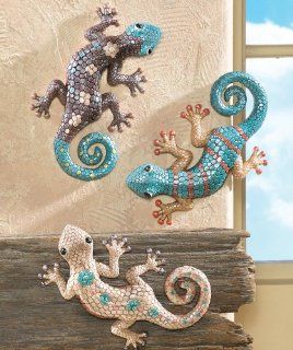 Shop Gecko Lizards Southwest Wall Art Decoration at the  Home Dcor Store. Find the latest styles with the lowest prices from Collections Etc
