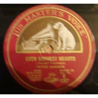 "His Master's Voice" Vintage 78 RPM Record, O Star of Eve, Even Bravest Hearts Peter Dawson Music