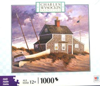 CHARLES WYSOCKI's AMERICANA PUZZLE Everyone Loves a Mystery 1000 Piece Toys & Games