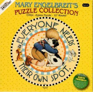 Mary Engelbreit Puzzle Collection   "Everyone Needs Their Own Spot" Toys & Games