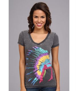Rock and Roll Cowgirl Feather Short Sleeve Tee