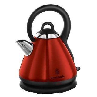 Russell Hobbs 19140 Red Heritage Power Cord Kettle Metallic Good Quality for Everyone Fast Shipping Ship Worldwide  Other Products  
