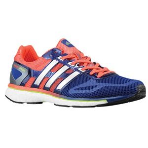 adidas Adios Boost   Mens   Running   Shoes   Hero Ink/Metallic Silver/Infrared