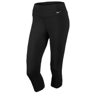 Nike Legend 2.0 Tight Dri Fit Cotton Capris   Womens   Training   Clothing   Black/Cool Grey