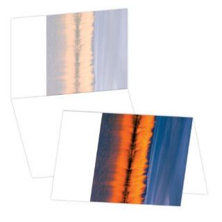 ECOeverywhere Glowing Banks Boxed Card Set, 12 Cards and Envelopes, 4 x 6 Inches, Multicolored (bc12281)  Blank Postcards 
