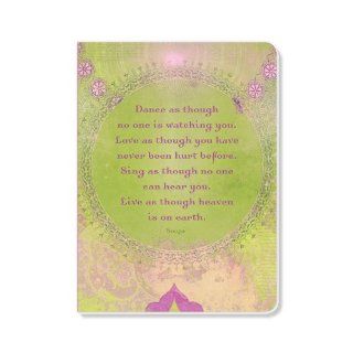 ECOeverywhere Dance Journal, 160 Pages, 7.625 x 5.625 Inches, Multicolored (jr11958)  Hardcover Executive Notebooks 