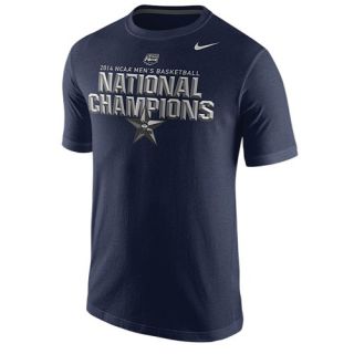 Nike College National Championship T Shirt   Mens   Basketball   Clothing   Uconn Huskies   Navy