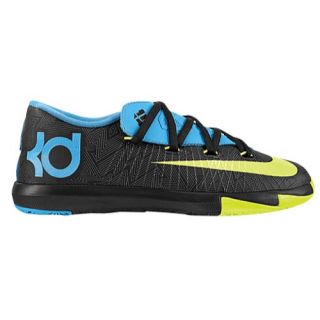 Nike KD VI   Boys Preschool   Basketball   Shoes   Black/Volt/Vivid Blue