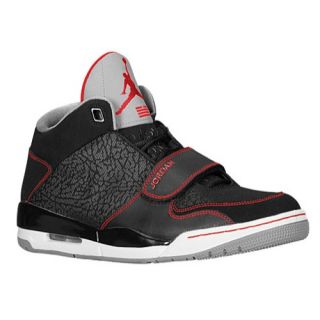 Jordan Flight Club 90s   Mens   Basketball   Shoes   Black/Cement Grey/Gym Red