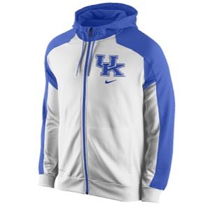 Nike College Game Time Performance F/Z Hoodie   Mens   Basketball   Clothing   Kentucky Wildcats   Game Royal