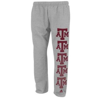 adidas College Fleece Pants   Mens   Basketball   Clothing   Texas A&M Aggies   Grey/Maroon