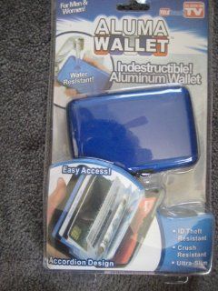 Aluma Wallet Indestructible Aluminum Wallet As seen on TV Blue color  Other Products  