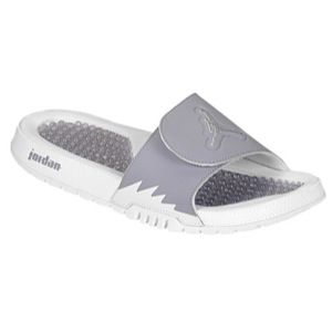 Jordan Hydro 5 Retro   Mens   Casual   Shoes   Cement Grey/White/Metallic Platinum