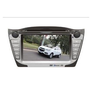 Titantech For (2009 2012) Hyundai IX35/TUCSON In Dash DVD GPS Navigation System, Navigator(Free map), Build In Bluetooth, Analog TV, AUX&USB, Radio with RDS, Phone/iPod Controls, rear view camera input, Steering Wheel Control  Vehicle Dvd Players  Ca
