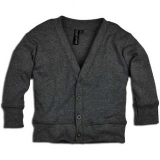 Ever / After Tri Blend Cardigan in Heather Black 6 Clothing