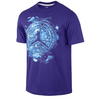 Jordan Geo Jumpman T Shirt   Mens   Basketball   Clothing   Germain Blue/Photo Blue