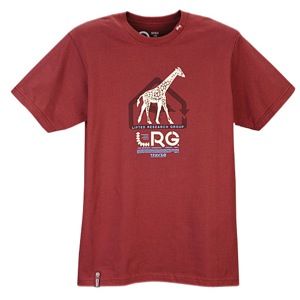 LRG Core Collection Four S/S T Shirt   Mens   Casual   Clothing   Burgundy