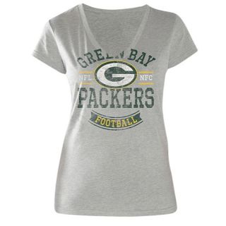 G III NFL Ceremony T Shirt   Womens   Football   Clothing   Green Bay Packers   Grey