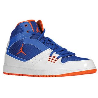 Jordan 1 Flight   Mens   Basketball   Shoes   Game Royal/Team Orange/White