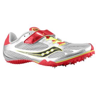 Saucony Spitfire 2   Mens   Track & Field   Shoes   Silver/Red