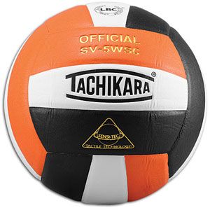 Tachikara SV 5WSC Volleyball   Volleyball   Sport Equipment   Orange/White/Black
